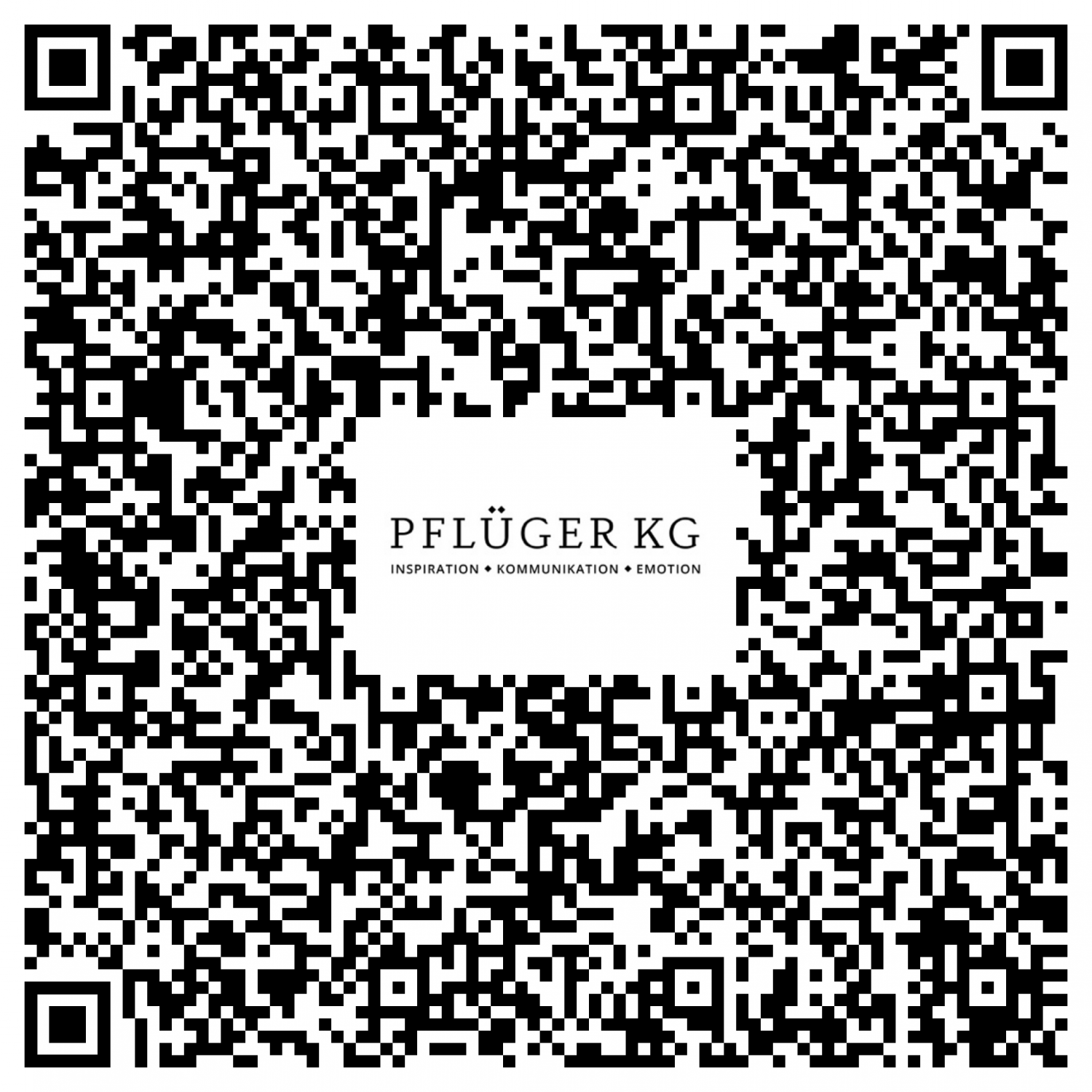 Kontakt | PFLÜGER KG